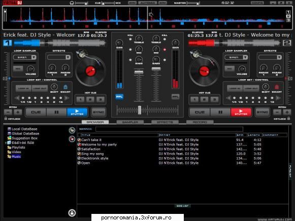 virtual download virtual dj  realizeaza mixaj mp3-uri. sistem operare: windows (toate) click