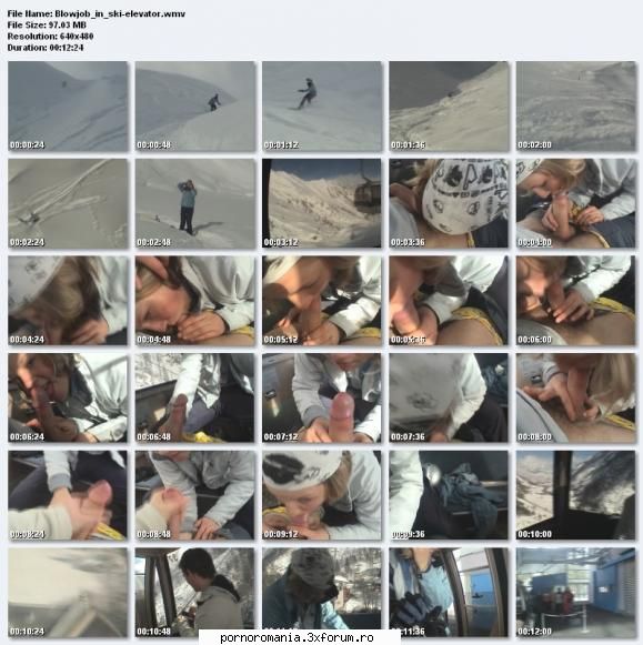 Blowjob in ski-elevator - spartan - Filme Porno YouTube si RedTube, filmulete cu minore futai pizde filmeporno xxx